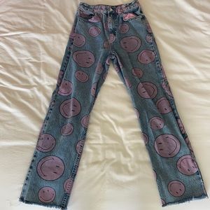 Bershka Smiley Jeans